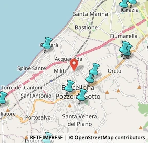 Mappa Via Ettore Maiorana, 98051 Barcellona Pozzo di Gotto ME, Italia (2.99818)