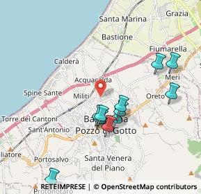 Mappa Via Ettore Maiorana, 98051 Barcellona Pozzo di Gotto ME, Italia (2.09273)