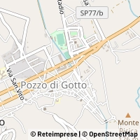 Kaart Barcellona Pozzo di Gotto