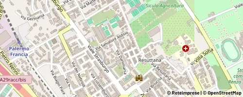 Mappa Palerme