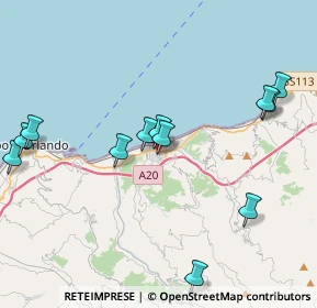 Mappa Via John Kennedy, 98061 Brolo ME, Italia (4.98083)