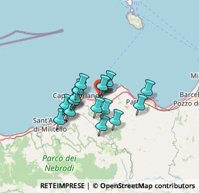 Mappa Via John Kennedy, 98061 Brolo ME, Italia (10.46111)