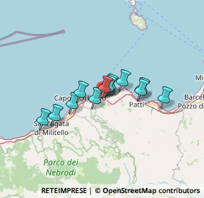 Mappa Via John Kennedy, 98061 Brolo ME, Italia (10.36)