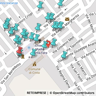 Mappa Piazza Pietro Venuti, 90045 Cinisi PA, Italia (0.08846)