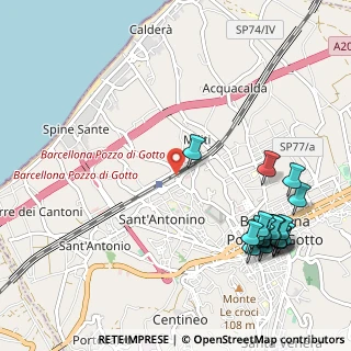 Mappa Corso Sicilia, 98051 Barcellona Pozzo di Gotto ME, Italia (1.5225)