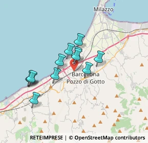 Mappa Corso Sicilia, 98051 Barcellona Pozzo di Gotto ME, Italia (3.20667)