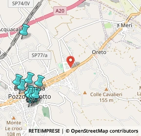 Mappa Via Luigi Pirandello, 98051 Barcellona Pozzo di Gotto ME, Italia (1.65)