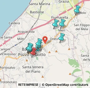 Mappa Via Luigi Pirandello, 98051 Barcellona Pozzo di Gotto ME, Italia (1.79727)