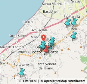 Mappa Via S. Andrea, 98051 Barcellona Pozzo di Gotto ME, Italia (1.80818)