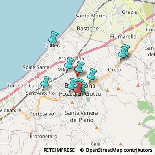 Mappa Via S. Andrea, 98051 Barcellona Pozzo di Gotto ME, Italia (1.53091)