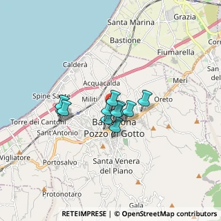 Mappa Via S. Andrea, 98051 Barcellona Pozzo di Gotto ME, Italia (1.17)
