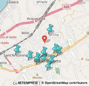 Mappa Via S. Andrea, 98051 Barcellona Pozzo di Gotto ME, Italia (1.00364)