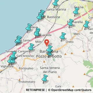 Mappa Salesiano 2, 98051 Barcellona Pozzo di Gotto ME, Italia (2.8605)