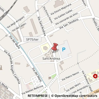 Mappa Via Sant'Andrea, 215, 98051 Barcellona Pozzo di Gotto, Messina (Sicilia)