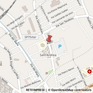 Mappa Via Sant'Andrea, 231, 98051 Barcellona Pozzo di Gotto, Messina (Sicilia)