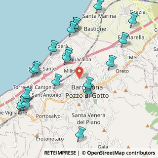 Mappa Via Modaffari snc, 98051 Barcellona pozzo di Gotto ME, Italia (2.79)