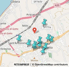 Mappa Via Modaffari snc, 98051 Barcellona pozzo di Gotto ME, Italia (1.03455)