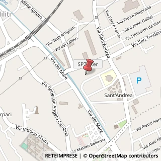 Mappa Via Industriale, 3, 98051 Barcellona Pozzo di Gotto, Messina (Sicilia)