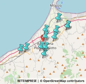 Mappa Via Maria Giovanna Stella Modaffari, 98051 Barcellona pozzo di Gotto ME, Italia (3.2175)