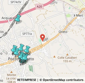 Mappa Via dello Stadio, 98051 Barcellona Pozzo di Gotto ME, Italia (1.51083)