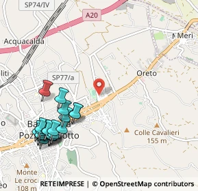 Mappa Via dello Stadio, 98051 Barcellona Pozzo di Gotto ME, Italia (1.4245)