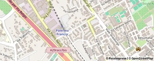 Mappa Palermo