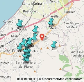 Mappa Via Tukor, 98051 Barcellona Pozzo di Gotto ME, Italia (2.062)