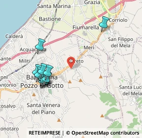 Mappa Via Tukor, 98051 Barcellona Pozzo di Gotto ME, Italia (2.16)