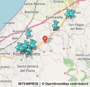 Mappa Via Tukor, 98051 Barcellona Pozzo di Gotto ME, Italia (2.20214)