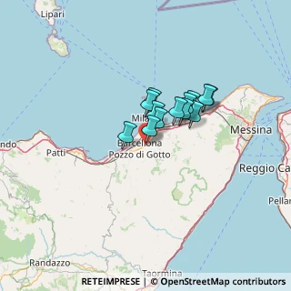 Mappa Via Tukor, 98051 Barcellona Pozzo di Gotto ME, Italia (9.20462)