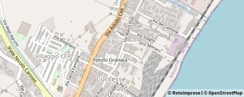 Mappa Messina