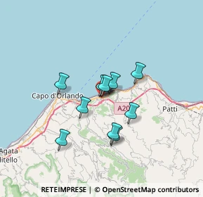 Mappa Via Cristoforo Colombo, 98061 Brolo ME, Italia (5.04)