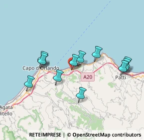 Mappa Via Cristoforo Colombo, 98061 Brolo ME, Italia (7.7475)