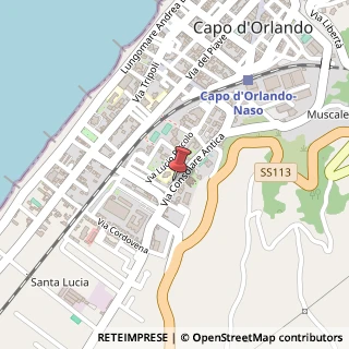 Mappa Via Consolare Antica, 82, 98071 Capo d'Orlando, Messina (Sicilia)