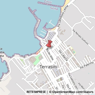 Mappa Via dei Mille, 20, 90049 Terrasini, Palermo (Sicilia)