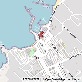 Mappa Via Benedetto Saputo, 16, 90049 Terrasini, Palermo (Sicilia)