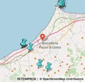 Mappa Via Battifoglia, 98051 Barcellona Pozzo di Gotto ME, Italia (6.7)