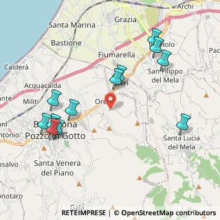 Mappa Via dei Saraceni, 98051 Barcellona Pozzo di Gotto ME, Italia (2.52083)