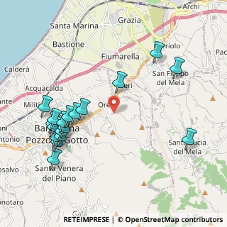 Mappa Via dei Saraceni, 98051 Barcellona Pozzo di Gotto ME, Italia (2.59278)