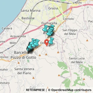 Mappa Via dei Saraceni, 98051 Barcellona Pozzo di Gotto ME, Italia (1.4715)