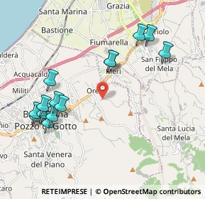 Mappa Via dei Saraceni, 98051 Barcellona Pozzo di Gotto ME, Italia (2.47571)