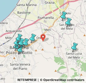 Mappa Via dei Saraceni, 98051 Barcellona Pozzo di Gotto ME, Italia (2.55727)