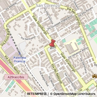 Mappa Piazza San Marino, 14, 90100 Palermo, Palermo (Sicilia)