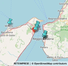 Mappa 98125 Messina ME, Italia (28.6275)
