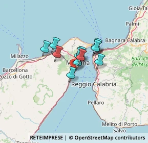Mappa 98125 Messina ME, Italia (8.74)