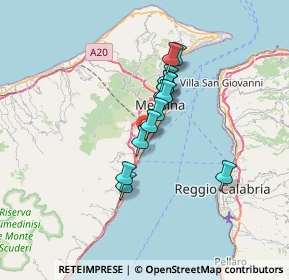 Mappa 98125 Messina ME, Italia (5.41615)