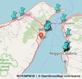 Mappa 98125 Messina ME, Italia (8.7965)