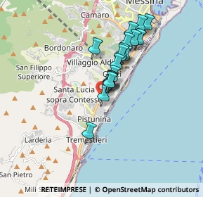 Mappa 98125 Messina ME, Italia (1.52778)