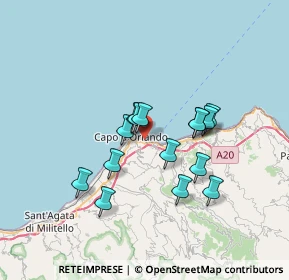 Mappa SP 147, 98071 San , Italia (6.25)