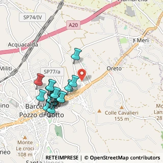 Mappa Piazza Giovanni Verga, 98051 Barcellona Pozzo di Gotto ME, Italia (1.0895)